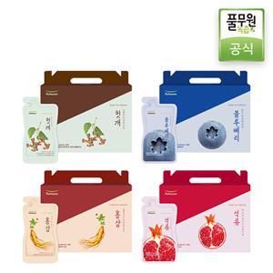 ♥건강즙선물세트♥  풀무원  블루베리/석류/홍삼/헛개 20포(1박스) / 제주 유기농 양배추즙 39 920원  