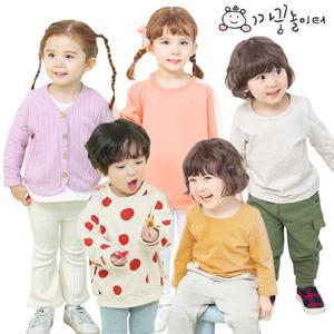 까꿍놀이터 봄 유아맨투맨 여아레깅스 유아긴팔티셔츠 아동면바지  유아복 상하세트 유아옷 아기옷 