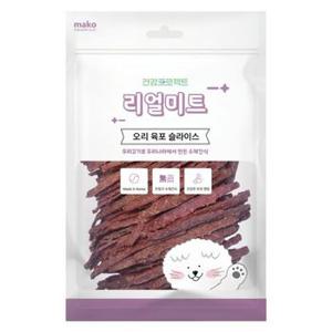 리얼미트 오리육포슬라이스 400g (WD25307)