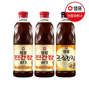 샘표 진간장 금F3 860mlX2병 +조림간장 860ml