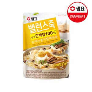 샘표 밸런스죽 능이누룽지닭백숙죽 420g