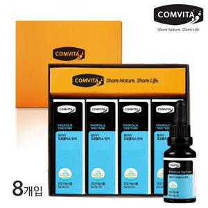 콤비타 프로폴리스 틴쳐 25ml 8개 세트(선물박스+종이백)