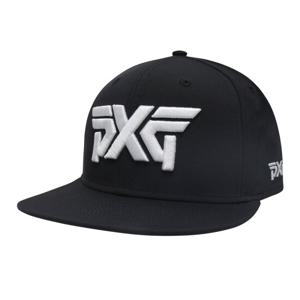 PXG 스트럭처드 하이 크라운 골프 스냅백 모자 블랙 CP954-BK