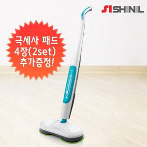 신일 트윈회전 스팀 물걸레 청소기 SDC-S7000WO 국산 극세사패드 신일청소기 스팀청소기