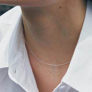 [925 silver] Un.silver.72 / boule necklace (11030)