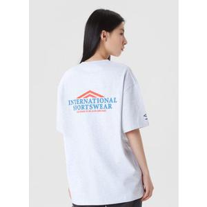 [엄브로] 남녀공용 리볼트 피그먼트 반팔 티셔츠 UP121CRS12WMG