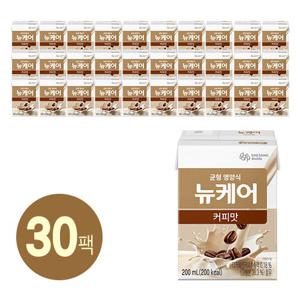 [대상웰라이프] 뉴케어 커피맛 균형영양식 (200mlx30팩), 1박스