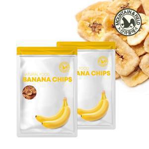 [산과들에] 바삭달콤 바나나칩 500gx2봉 + 구운바나나칩 350gx2봉