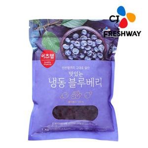 [CJ프레시웨이 블루베리] 냉동 블루베리 1kg x 3개 / 총 3kg