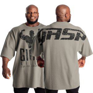 GASP 피트니스 오버핏 반팔 티셔츠 가스프 헬스 보디빌딩 근육오빠티셔츠