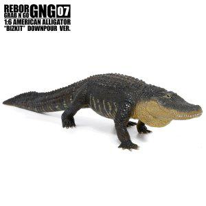 [리보]REBOR/GNG 아메리칸 엘리게이터 - BIZKIT (DOWNPOUR VER / BASKING VER)/ 공룡 동물 피규어 모형
