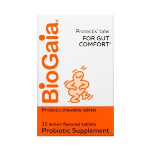 바이오가이아 프로바이오틱 보충제 레몬맛 츄어블 30정 Protectis 좋은 미생물 균형