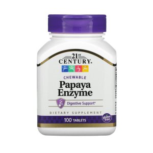 21세기센트리 파파야 효소 Papaya Enzyme 씹어먹는 100정 Chewable