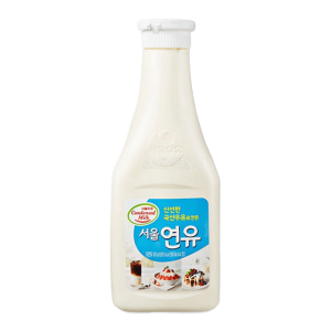 서울 우유 연유 500g 시럽 튜브형 가당 빙수재료