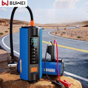 BUWEI 해결사 점프스타터 + 에어펌프 + 비상등 + 보조 배터리 10000mAh 차량용