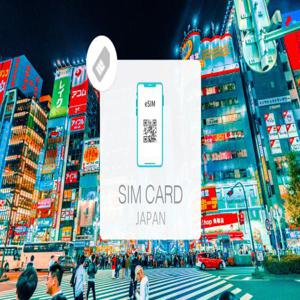 [기간 한정 제공] 일본 네트워크 카드|Softbank 4G/5G 인터넷 3~30일 일일 고속 500MB/1GB/2GB/3GB eSIM