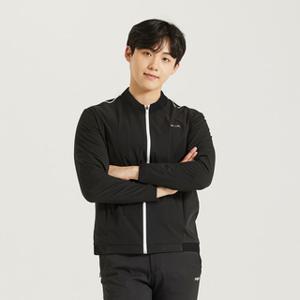 골피아 골프웨어 남성 남자 집업 바람막이 블랙 자켓 GW-342 집업 점퍼