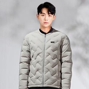 골피아 골프웨어 남성 남자 덕다운 경량 패딩자켓 GW-338 자카드 다운자켓