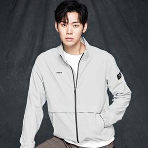 골피아 골프웨어 남성 남자 바람막이 자켓 GW-345 홑겹 우븐 아노락 집업 점퍼