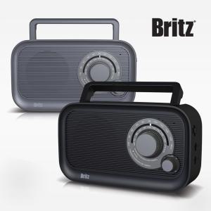 브리츠 BZ-R410 휴대용 AM FM 라디오 AC전원 AUX단자 효도 미니 소형 라디오 BZR410