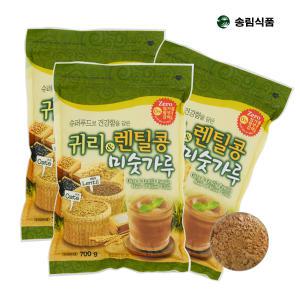 송림식품 귀리&렌틸콩 미숫가루700gX3봉