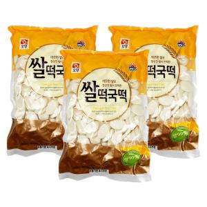사조오양 쌀 떡국떡 1kg X 3봉