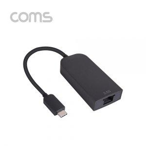 Coms USB 3.1TypeC 컨버터RJ45 2.5G Ethernet Adapter
