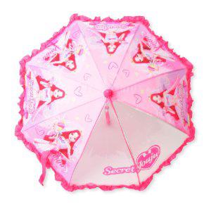 시크릿쥬쥬 별의보석 투명 반자동 40 유아 아동 우산