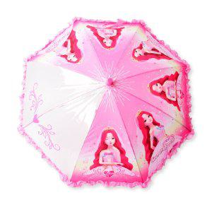 시크릿쥬쥬 오로라 투명 반자동 50 어린이 아동 우산
