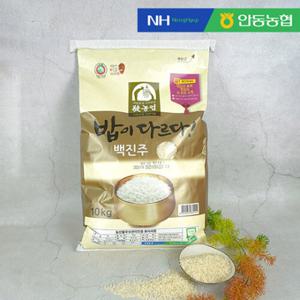 AK몰  안동농협  23년 햅쌀 밥이 다르다 백진주쌀 20kg
