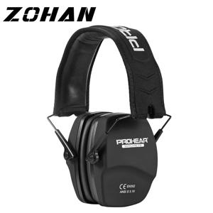 ZOHAN-소음 감소 안전 귀마개 NRR 26dB 슈터, 청력 보호 귀마개, 조절 가능한 촬영 귀 보호 귀마개