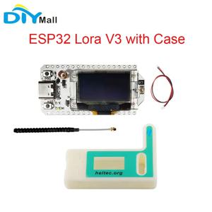 0.96 IoT Dev 보드, 업그레이드 버전 케이스 포함, OLED SX1262 와이파이 BLE ESP32 LoRa32 V3 노드 개발 보드, 863-928Mhz