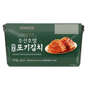 피코크 조선호텔 썰은 포기김치 1.9kg