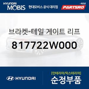 브라켓-테일 게이트 리프터,좌측 (817722W000) 올뉴 싼타페 현대모비스 부품몰