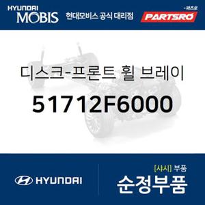 디스크-프론트 휠 브레이크 (51712F6000) 올뉴 K7,그랜저IG,그랜저IG 하이브리드,더뉴 그랜저IG 하이브리드,그랜져 하이브리드