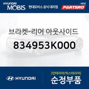 브라켓-리어 아웃사이드 핸들 서포트,우측 (834953K000) NF쏘나타,쏘나타NF