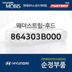 웨더스트립-후드 (864303B000) 에쿠스,뉴 에쿠스