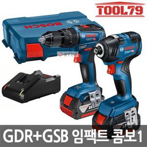 보쉬 GDR18V-200+GSB18V-55 충전콤보세트 임팩콤보1