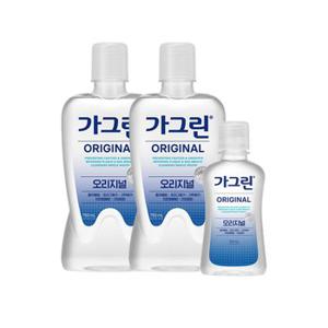 동아제약 가그린 오리지널 750ml 2개+100ml 1개 구강청결제 가글