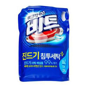 때가쏙비트 드럼겸용 2.7L 침투세탁 리필 2.7L-