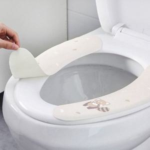 파인 변기시트 스티커형 욕실 화장실 붙이는 위생커버[W6EC921]