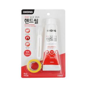 오공 바이오 실리콘 실란트 핸드씰 백색 100ML