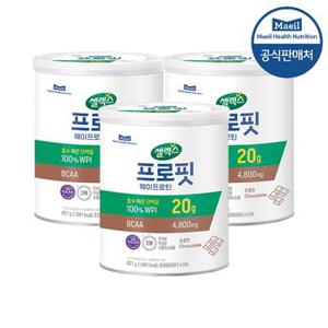 셀렉스 프로핏 웨이프로틴 초코맛 627g 3캔