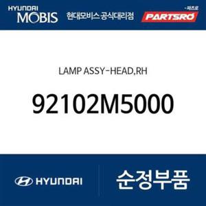 순정 헤드램프 전조등 헤드라이트,조수석쪽 (92102M5000) 넥쏘 현대모비스 부품몰