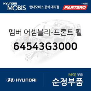 멤버-프론트 휠 에이프런,우측 (64543G3000)  i30 현대모비스 부품몰