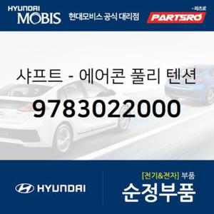 샤프트-에어컨 풀리 텐션 어드져스트 (9783022000) 베르나, 쏘나타EF, 아반떼, 아반떼XD, 아반떼HD, 투스카니, 티뷰론, I30/I30CW, 라비타, 투싼, 트라제XG 현대모비스부품몰