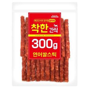 착한간식 연어쌀스틱 300g x 5개 (WD272BD)