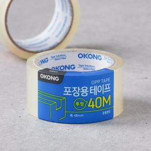 오공 포장용 테이프 48mm x 40M 투명