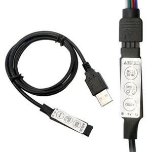 5V용 LED바 컨트롤용 USB RGB LED모듈 LED부자재