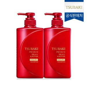 츠바키 모이스트 리페어 샴푸490ml 2개+컨디셔너 리필 330ml 2개